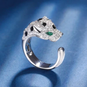 Leopard Spirit Open Ring