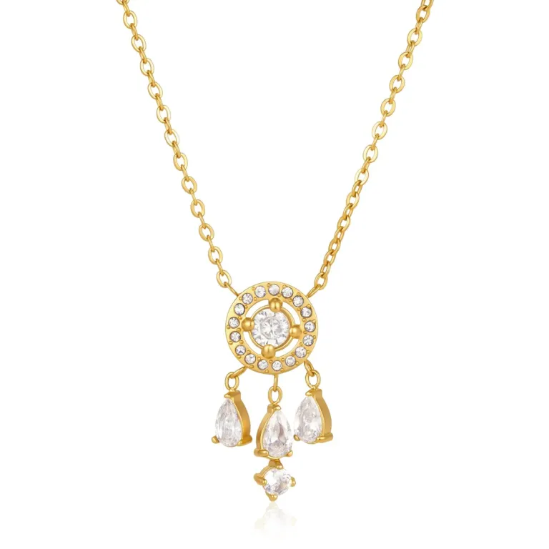 Gold-Tone-Crystal-Pendant-Necklace-with-Elegant-Drop-Details-20260707063851 Gold Tone Crystal Pendant Necklace with Elegant Drop Details