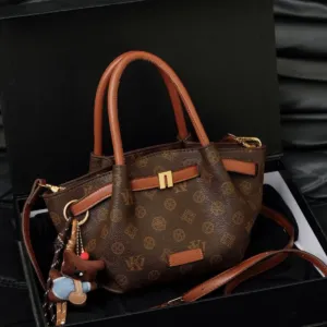 Printed Mini Tote Bag with Detachable Shoulder Strap