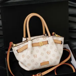 Printed Mini Tote Bag with Detachable Shoulder Strap
