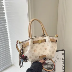 Printed Mini Tote Bag with Detachable Shoulder Strap styleA