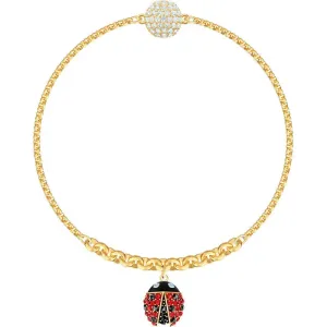Red Ladybug Jewelry Set with Necklace Bracelet Earrings and Bangle Hand bracelet