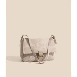 Vintage Textured Tote Shoulder Bag for Everyday Commutes